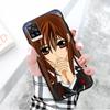 Black Case for Xiaomi Redmi 13C Note 9 iPhone XR 7 8 14 15 11 12 13 X XS Pro Max Samsung A25 S23 S24 FE Ultra Plus Vampire Knight