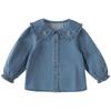 DAVE & BELLA Girls' Denim Shirt