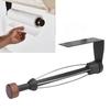 Tissue Roll Holder, Stainless Steel Shelf, Compact Design for Small Kitchen Bathroom RV Boat Apartment Dorms
