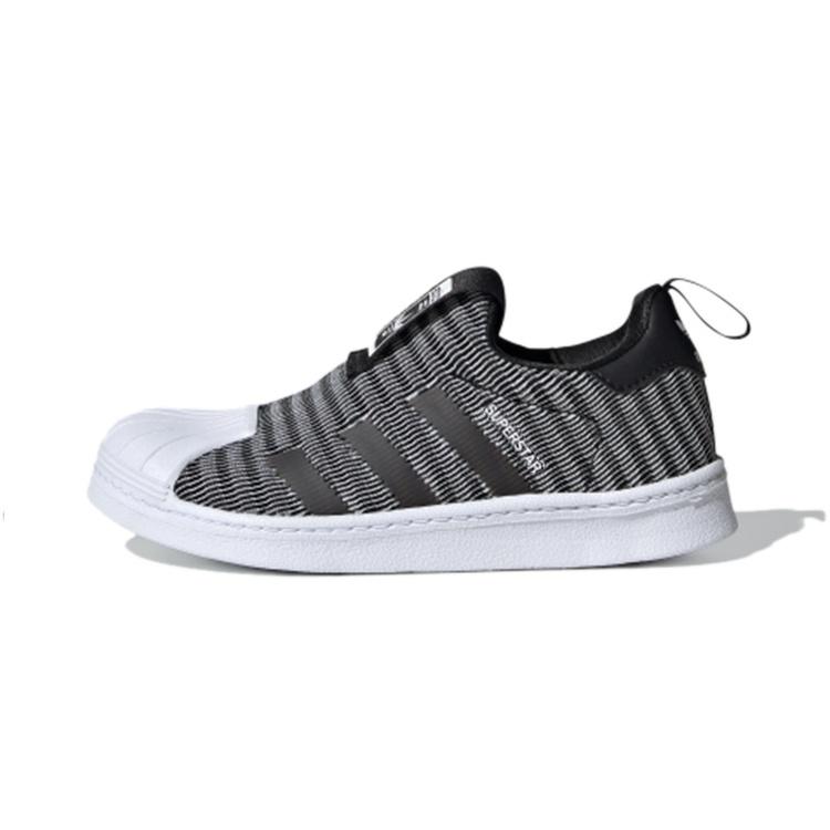 (PS) adidas originals Superstar 360 Black White Kids EF6646 EU 28
