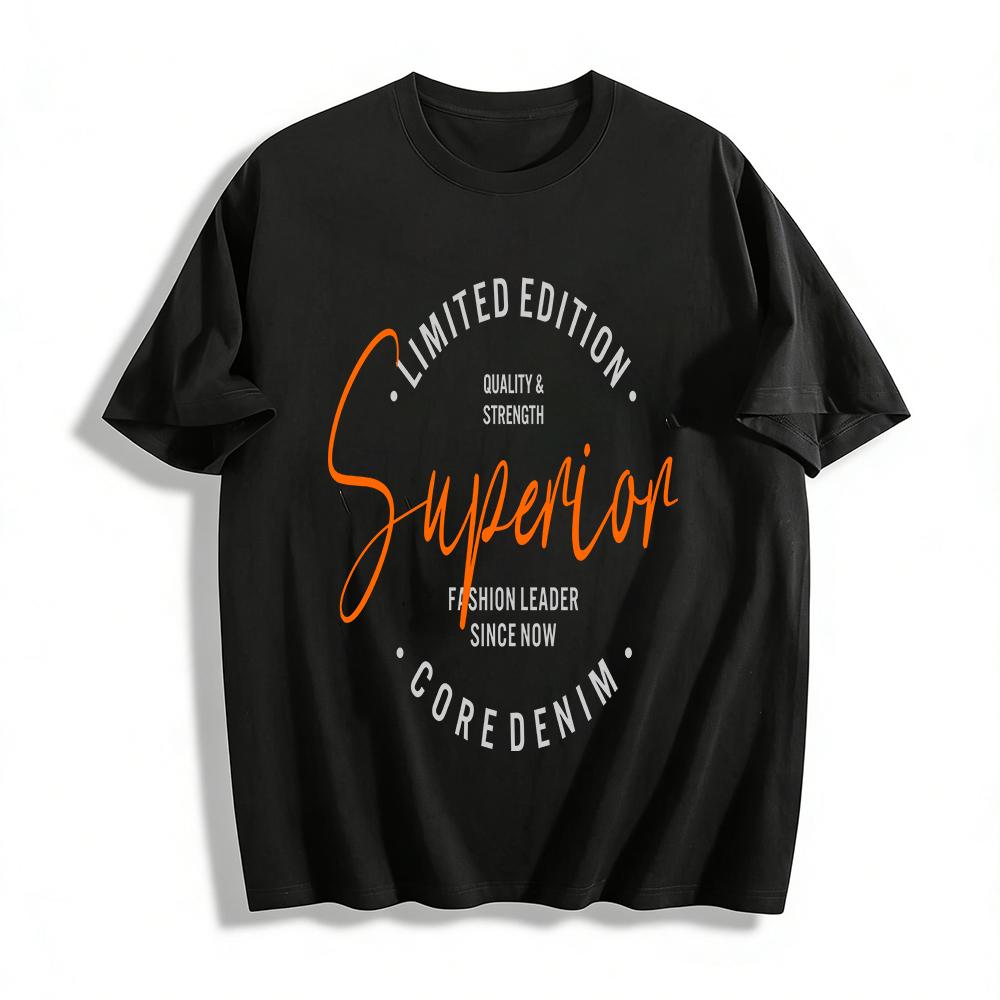 

Limited Edition Superior Core Denim Quality Strength Fashion Leader Pure cotton T-shirt XXS