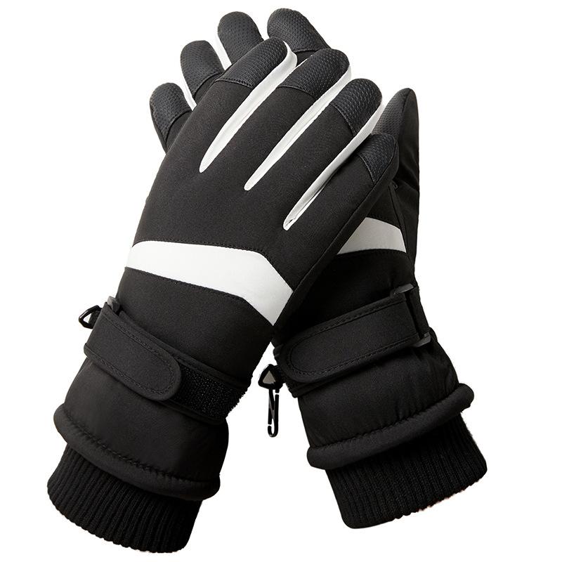 New Winter Ski Gloves for Men and Women Outdoor Riding Waterproof and Non Slip Touch Screen To Keep Warm and Velvet Padded Cold.