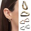Ear Jewellery Earrings Stud Earrings Gift Hoop Earrings Simple Heart-shaped₊