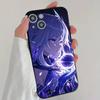 S-Skirk Anime Game G-Genshin I-Impact Phone Case Cool Black Silicone Soft For IPhone 16 15 14 13 12 11 X XR Plus Pro Max Plus