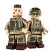 Weltkrieg II US Militär Soldat Minifigur Baustein Sechsseitig bedruckt Junge Zusammengebautes Spielzeug