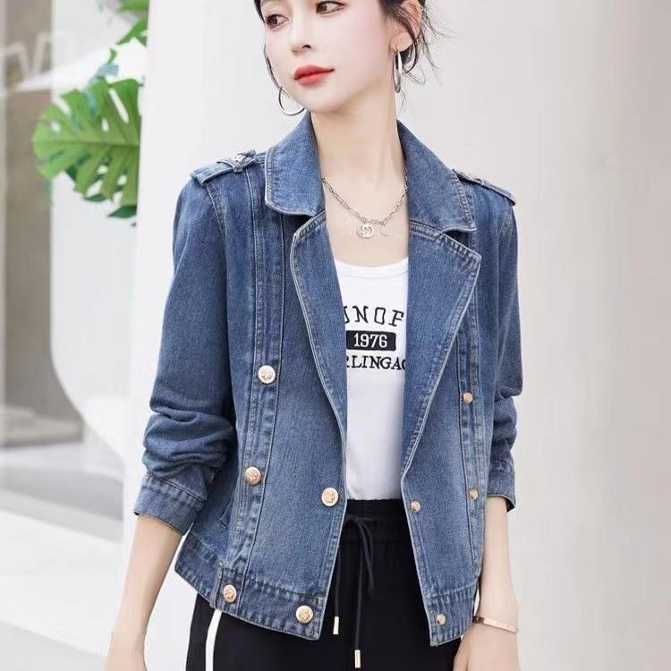 

Джинсовые куртки (Женский),весна, новинка 2024 года, S-2XL