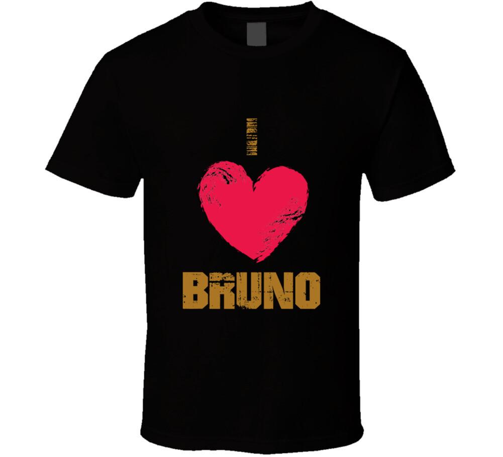 I Love Brun top tee T Shirt Mens Womens Tees Top 3XL