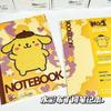 Watercolor Sanrio B5 Notebook Cartoon Anime  Kuromi Learning Book Drawing Booklet Horizontal Notebook Children'S Gift