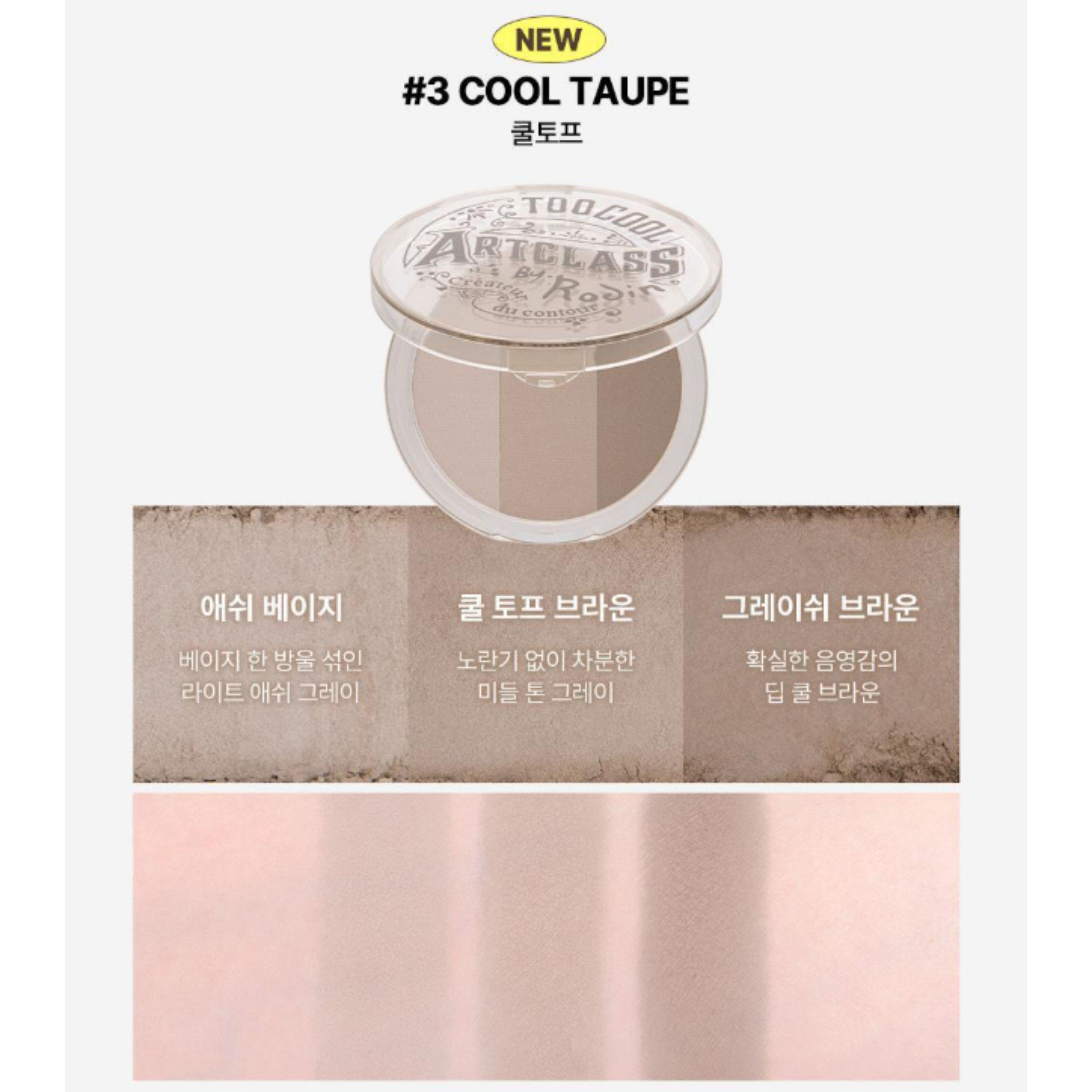 

too cool for school Artclass By. Rodin Shading 9.5g 4 Colors #3 Cool Taupe
