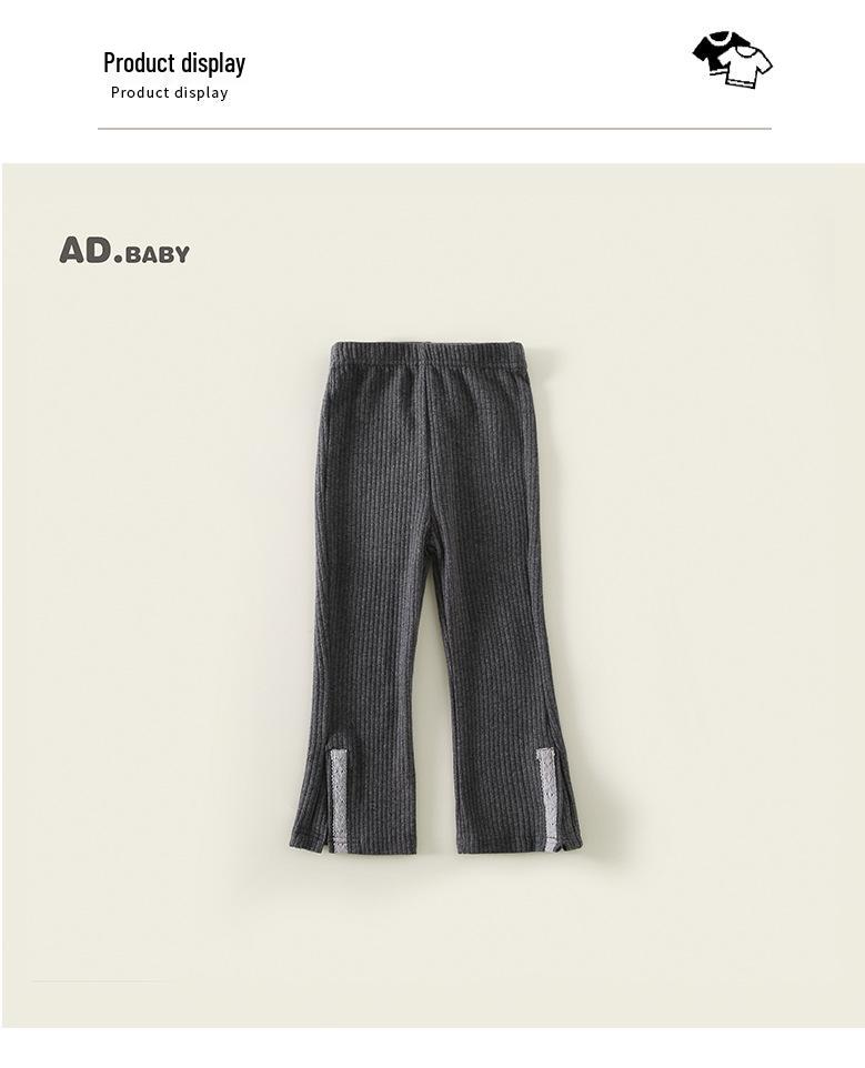 2025 Herbst Stilvolle Mädchen-Leggings mit Stickerei - Lässige Vielseitige Kleidung