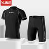 Yuke Men's Modest Mid-Length Swim & Dive Set