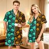 Couples Matching Halloween Pajama Set - Comfortable Sleepwear and Loungewear for Nighttime Relaxation