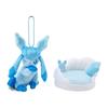 Pokemon Mascot with Field OTENKI TEAM Snowy Glaceon Japan NEW