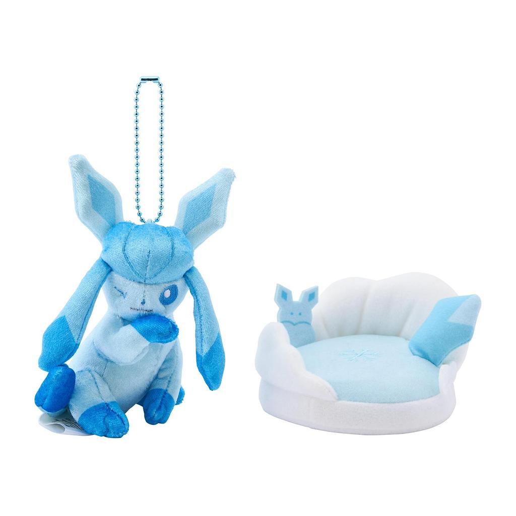 Pokemon Mascot with Field OTENKI TEAM Snowy Glaceon Japan NEW