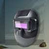 Automatisch abdunkelnder Schweißhelm mit Gummiband, großem Sichtbildschirm, True Color-Lichtbogenschweiß-Gesichtsschutz, Schutzhaube, elektrische Lötbrille