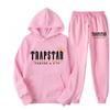Men Women Hooded Fleece Tracksuit Set Long Sleeve Top Pant Casual Sportswear