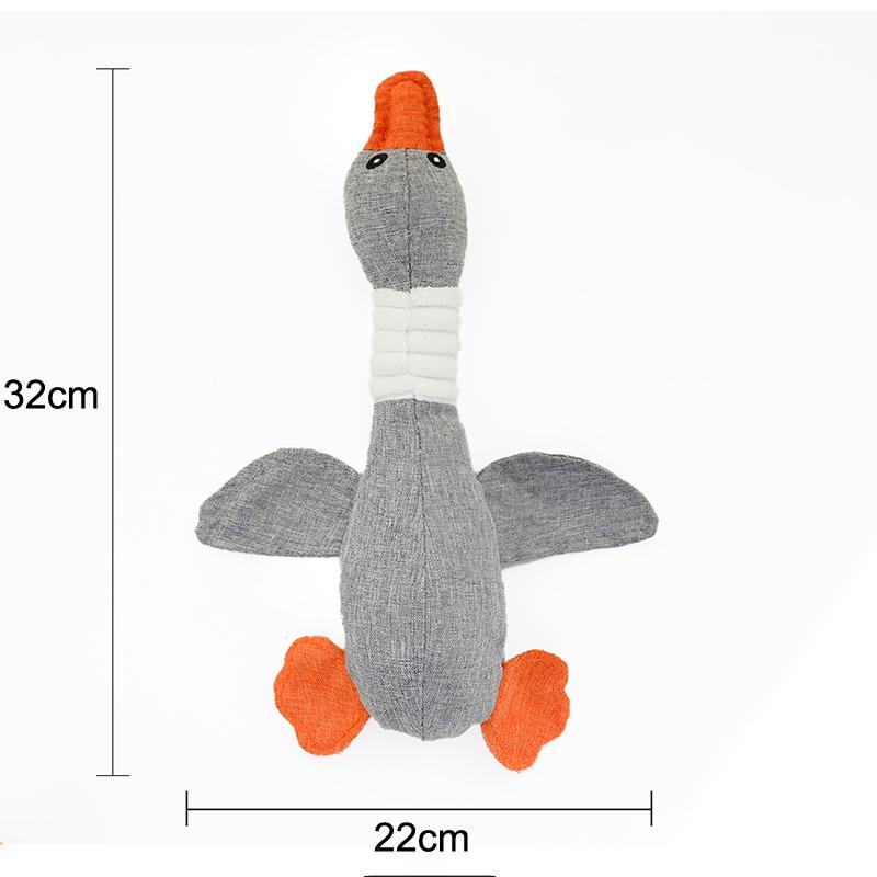 

Забавные яркие пищащие гуси интерактивные обучающие игрушки для собак чистящие зубы игрушки для домашних животных устойчивые к укусам игрушки для собак товары для животных