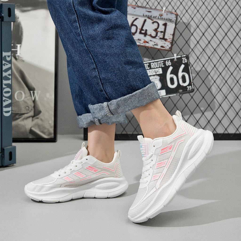 Autumn new couple shoes sports shoes light breathable running shoes versatile trend student shoes travel shoes