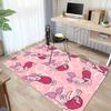 Piglet'S Pink Adventure Carpet For Playroom Bedroom Living Room Sofa Home Decorkids Game Area Rug Nonslip Floor Mat