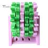 Plastic Thread Stand 60-Spool Sewing Organizer Rack, 360 Degree Swivel Space Saving Professional Tailoring Tools Stand, Tabletop Storage Holder