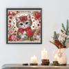 5D DIY Partial Special Shaped Drill Diamond Painting Kit Animal Fish Hot Air Balloon Cat Owl Festival Home Decoration 30x30cm