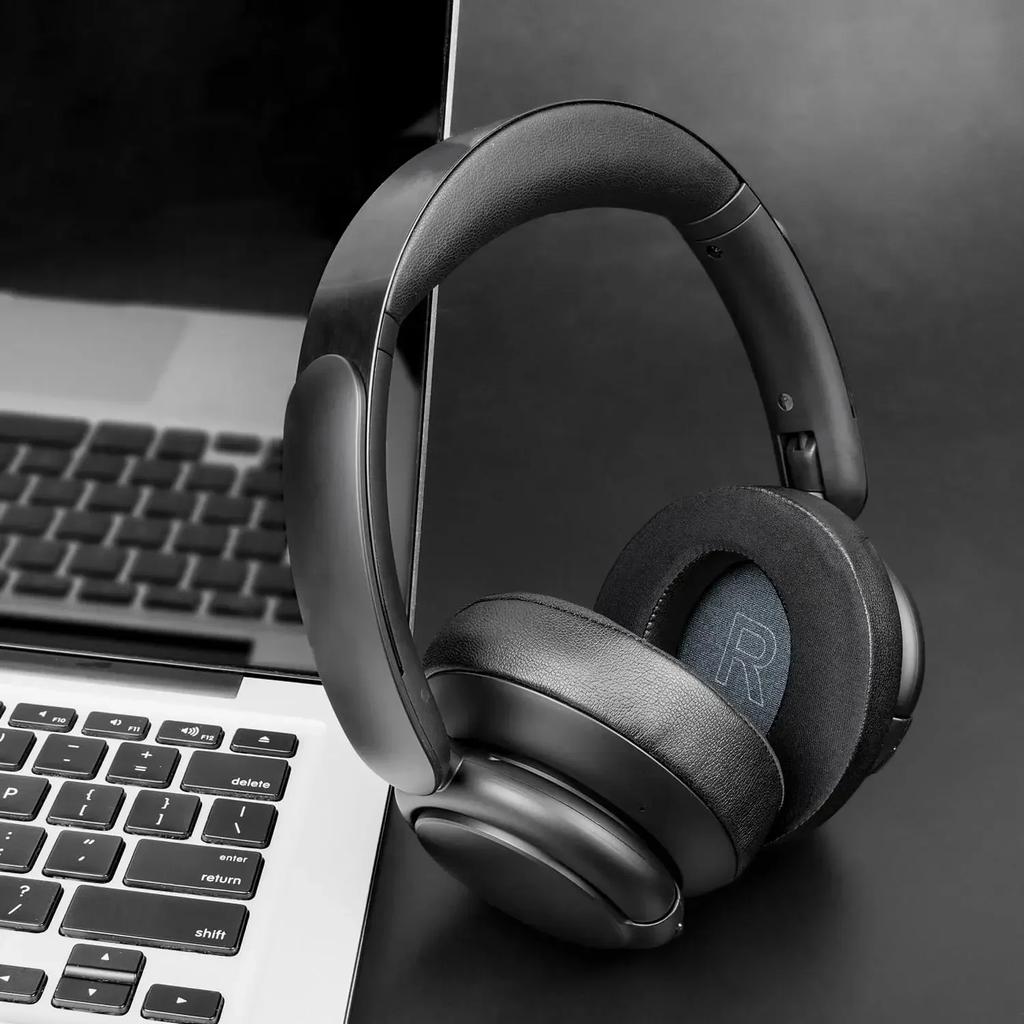 Kjølende gel øreputer for Anker Soundcore Life Q30/Q35 hodetelefoner, øreputer med is-silke stoff erstatning