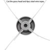 Nylon Steel Line Aluminum Zinc Zinc Alloy Head Aluminum Zinc Zinc Alloy Base Trimmer Replacement Head  Grass Trimming