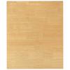 Dining Table Natural Solid Rubberwood