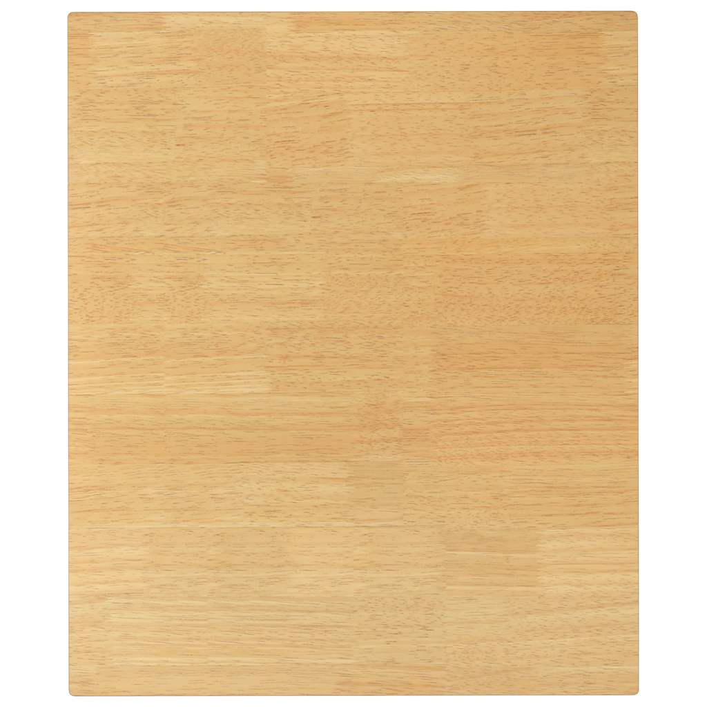 Dining Table Natural Solid Rubberwood