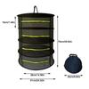 4 Layer Drying Rack Net Large Shelf Hydroponic Herb Plant Hanging Dryer