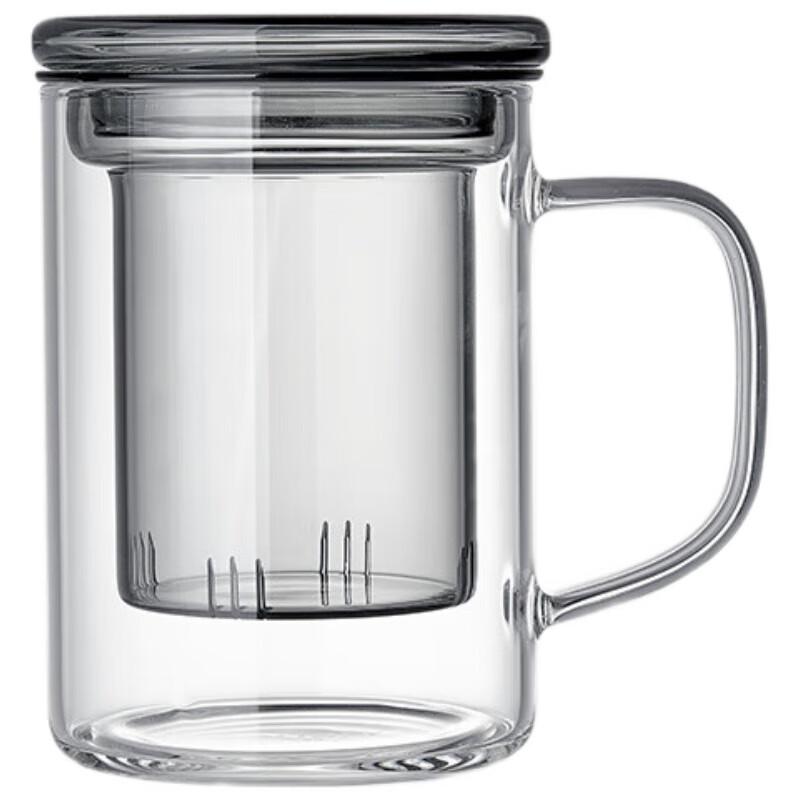 FUGUANG Xi Mu Tea-Water Separation Glass Cup