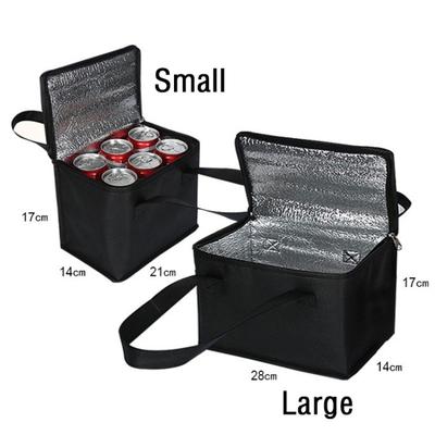 Sac isotherme pour déjeuner portable, pliable, isolant, pour pique-nique, sac isotherme pour aliments, porte-boissons, sacs isolés, sac de livraison de bière