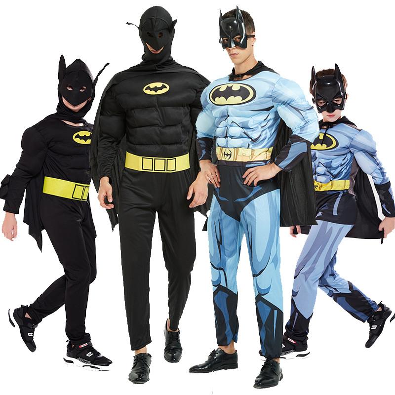 Stylish Batman Muscle Suit Ideal For Cosplay Events Featuring Breathable Fabric And Perfect Stitches