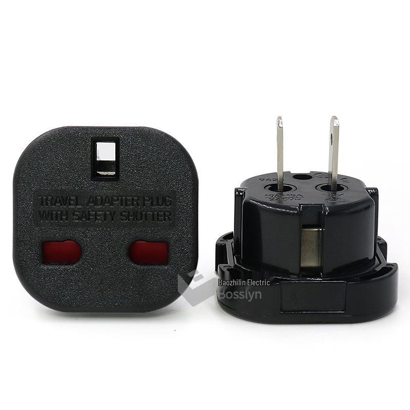 Dual-Use All-Copper UK to US/Australian Adapter Plug