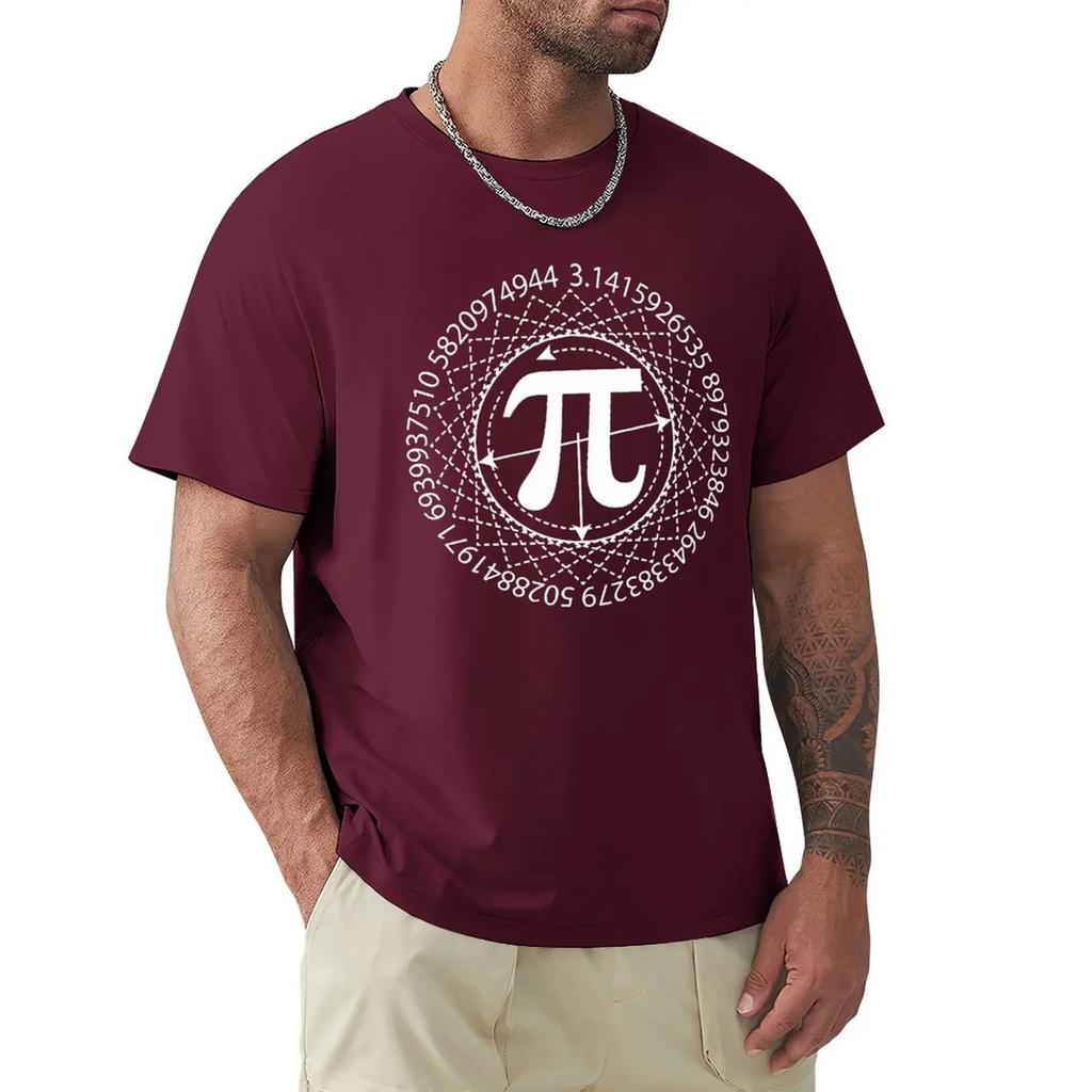 2024 Mathe Pi Symbol Sommer Herren Kurzarm T-Shirt Geschenk für Männer Damen T-Shirts Lustiges Herren T-Shirt Kleidung Unisex Oberteile Hemd