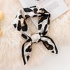 Womens Vintage Leopard Print Square Scarf Stylish Neck Wrap Lightweight Accessory Elegant Office Chic