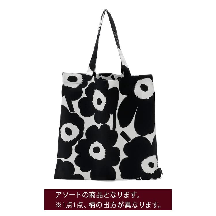Marimekko Tote Bag Unikko Ladies Brown Petrol Pink