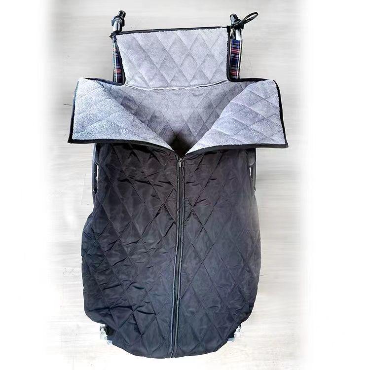 

Зимнее ветрозащитное теплое одеяло для пожилых пользователей инвалидных колясок Cotton Thickened + Arctic Velvet [Warm All Winter]