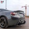 TRD Style Carbon Fiber Rear Spoiler Ducktail for Toyota GT86/Subaru BRZ – Tail Lip Stabilizer
