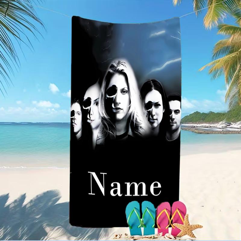 Customizable Personalized Beach Towels Final Destination Themed designs.Suitable for the Beach, Yoga, Sports;ideal As Beach Accessories