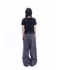 AAKAM Walt Panel Cotton Pants (Navy)