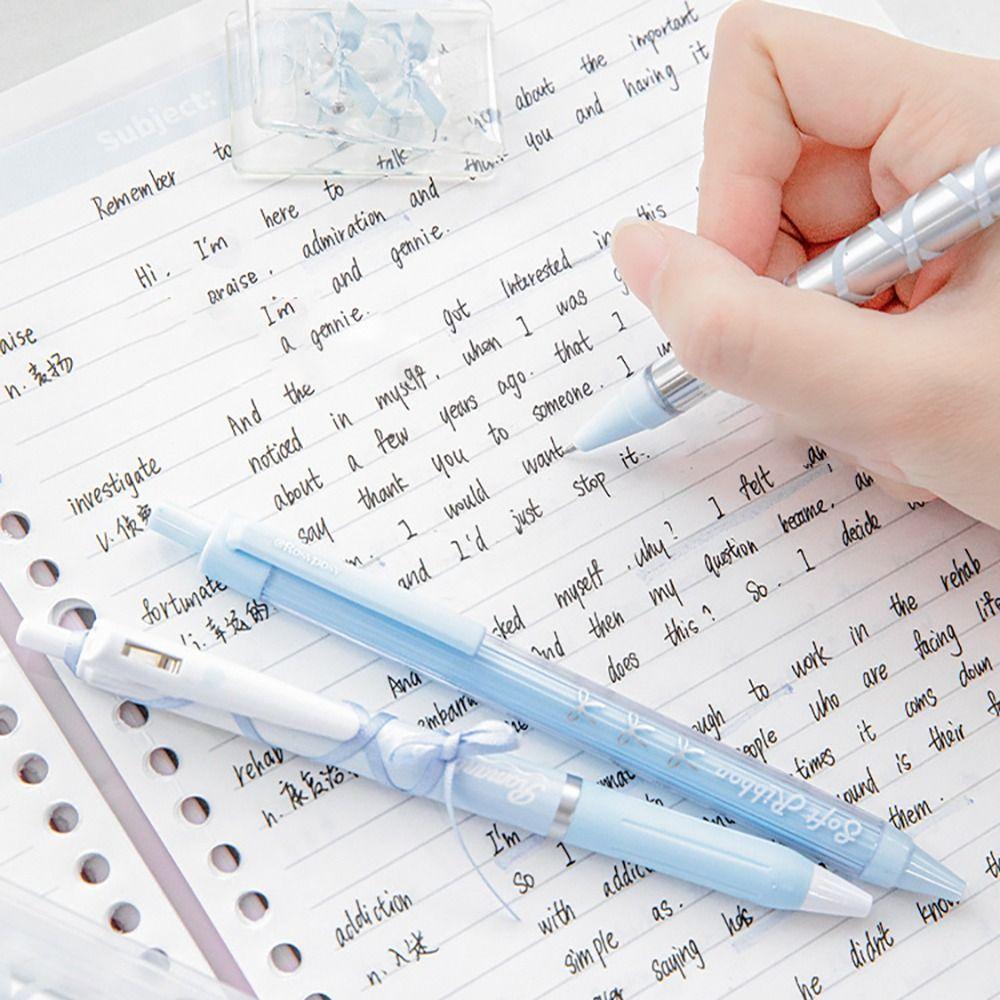 4Pcs/set 0.38mm/0.5mm Gel Pens Set Stationery Neutral Pen Set High Quality Black Ink Press Gel Pen