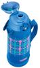 Thermos Vacuum Insulated 2-Way Bottle, 830ml/800ml, Check Blue, FHO-800WF CHBL