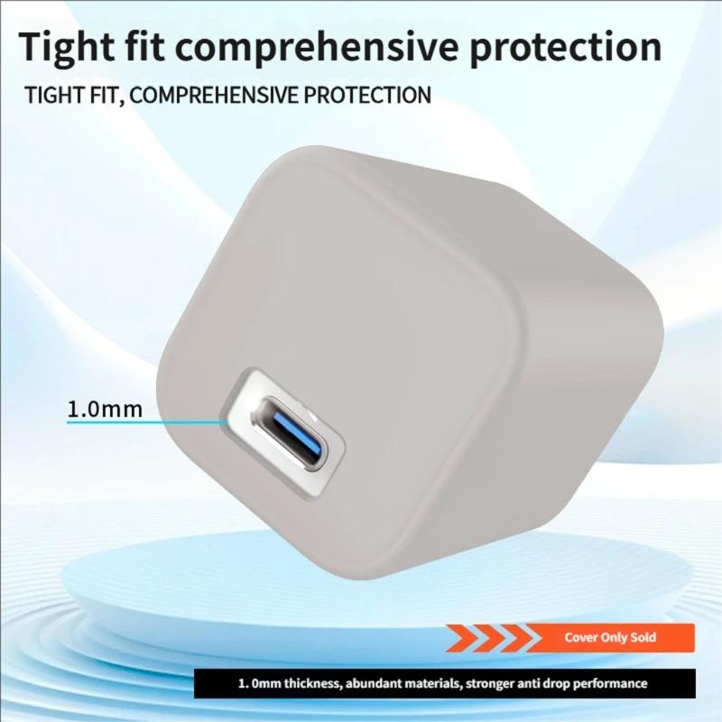 Silicone Protective Case For 45W Dedicated Model Charging Block Impact Scratch And Dust Resistance Ensuring Safety