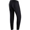 Anta Running Series Lace-Up Solid Color Straight Leg Quick-Dry Knitted Sports Pants Men Pants Black 152445501S-1