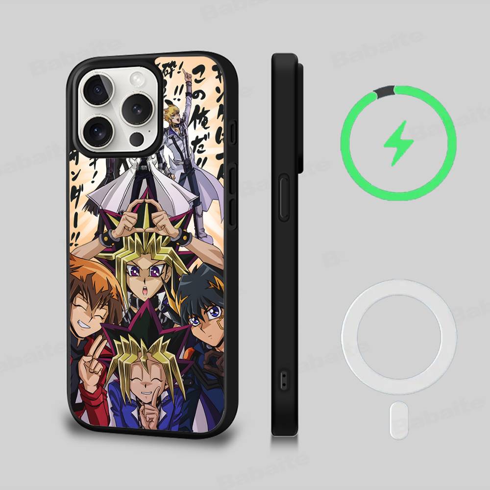 Anime Yu-Gi-Oh! For Magsafe Magnetic Phone Case For IPhone 17 16 Pro Max 15 Plus 14 13 12 11 Cover