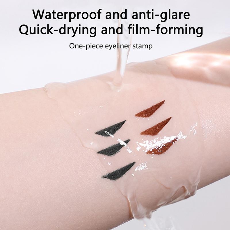 Eyeliner Stamp Integrated Eyeliner Stamp Precise Outline Signet Long-Lasting Eyeliner Liquid Pen Makeup Cosmetics