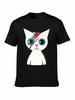 Bowie Cat Man   Woman TShirt
