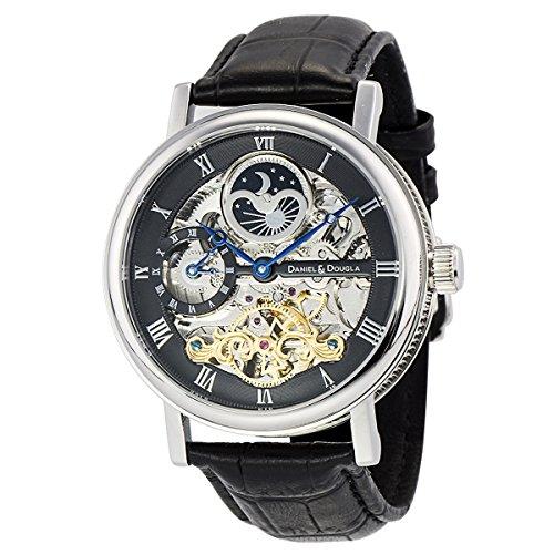 Daniel Douglas DANIEL&DOUGLAS Automatische Skelett Herrenuhr DD8806 (DD8806-BK)