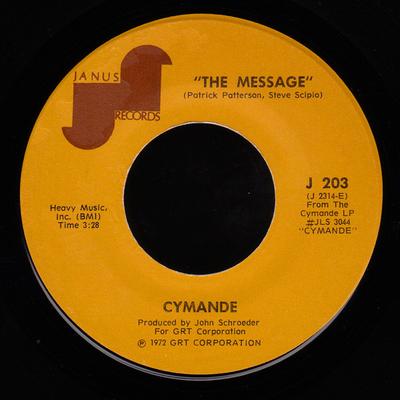 7inch Record CYMANDE - The Message J203 Janus Records 1972 US Soul/Funk Used